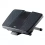 Fellowes Foot Rest Under Desk – Professional Series ultimative Fußstütze ergonomische Fußstütze mit 3 Höheneinstellungen & Massageoberfläche – Fußstützenhocker für Büro & Zuhause – Schwarz
