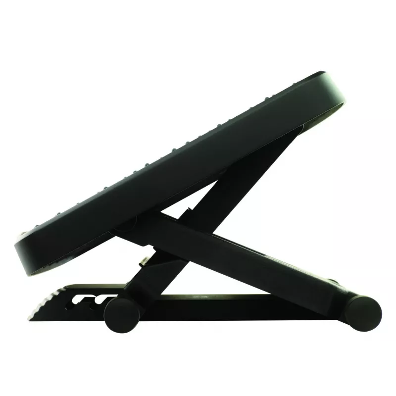 Fellowes Foot Rest Under Desk – Professional Series ultimative Fußstütze ergonomische Fußstütze mit 3 Höheneinstellungen & Massageoberfläche – Fußstützenhocker für Büro & Zuhause – Schwarz