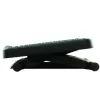 Fellowes Foot Rest Under Desk – Professional Series ultimative Fußstütze ergonomische Fußstütze mit 3 Höheneinstellungen & Massageoberfläche – Fußstützenhocker für Büro & Zuhause – Schwarz