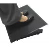 Fellowes Schreibtisch-Fußstütze – Professional Series Schreibtisch-Fußstütze, ergonomische Fußstütze mit 3 höhenverstellbaren Positionen und rutschfester Plattformoberfläche – Fußstütze für Büro und Zuhause – Schwarz