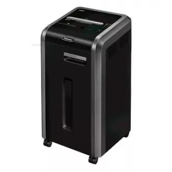 Fellowes Powershred 225i Strip-Cut Shredder, Streifenschnitt, 24 cm, 5,8 mm, 60 L, 4 Räder, 4800 mm/min