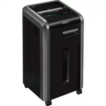 Fellowes Powershred 225i Strip-Cut Shredder, Streifenschnitt, 24 cm, 5,8 mm, 60 L, 4 Räder, 4800 mm/min