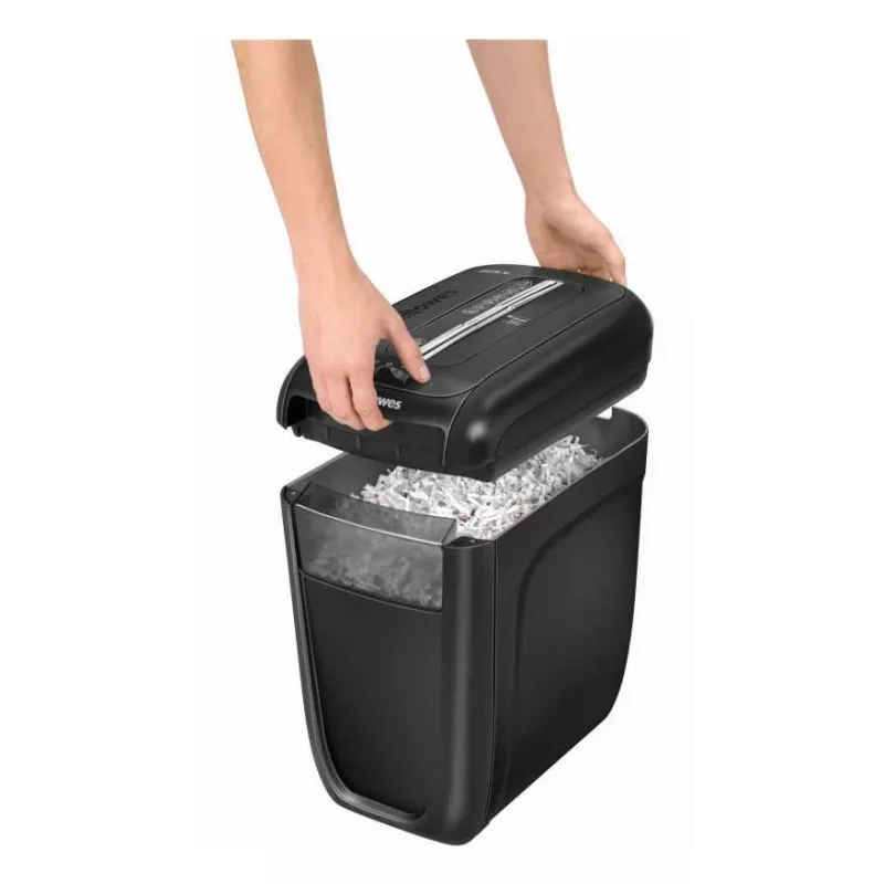 Fellowes 60Cs Aktenvernichter Kreuzschnitt 72 dB 23 cm Schwarz