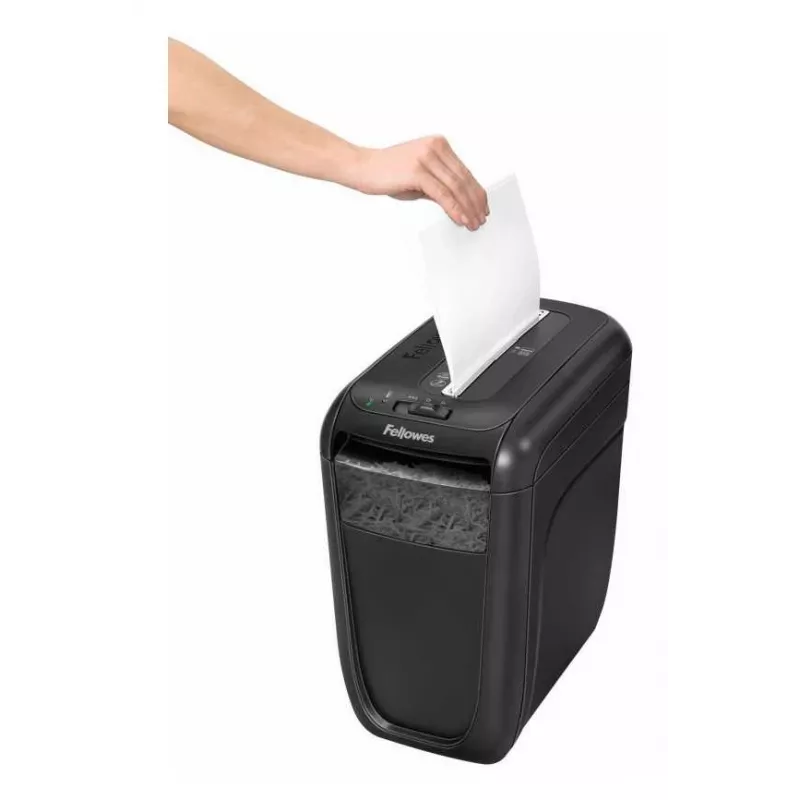 Fellowes 60Cs Aktenvernichter Kreuzschnitt 72 dB 23 cm Schwarz
