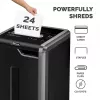 Fellowes Aktenvernichter 325Ci 24 Blatt Partikelschnitt-Aktenvernichter mit 83-Liter-Auffangbehälter, hohe Sicherheitsstufe P4