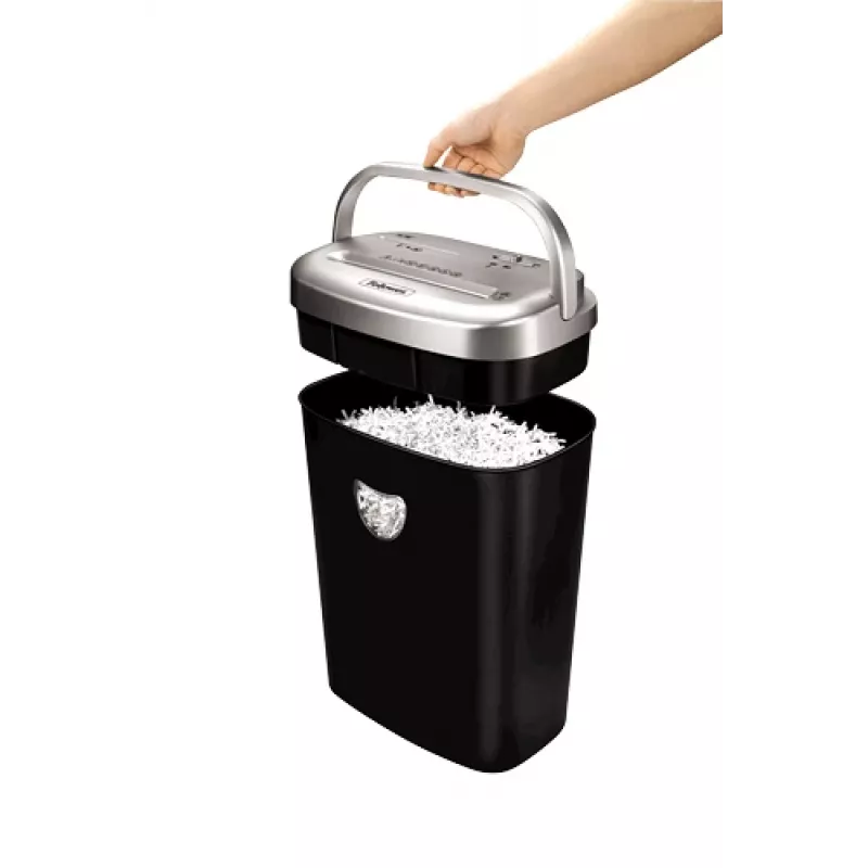 Fellowes 53C Aktenvernichter Partikelschnitt 22 cm Schwarz