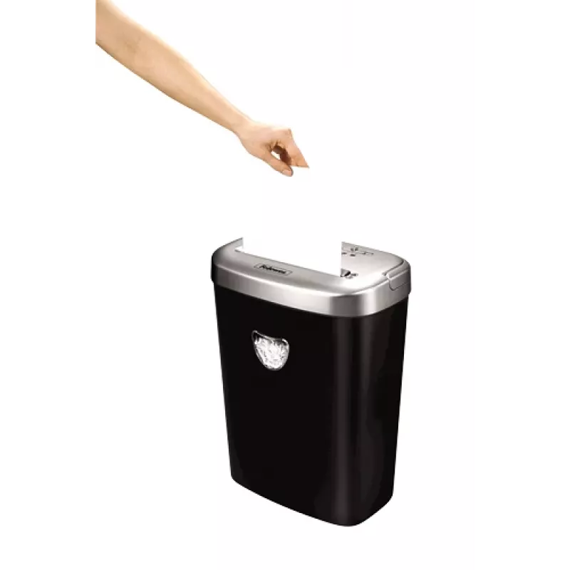 Fellowes 53C Aktenvernichter Partikelschnitt 22 cm Schwarz