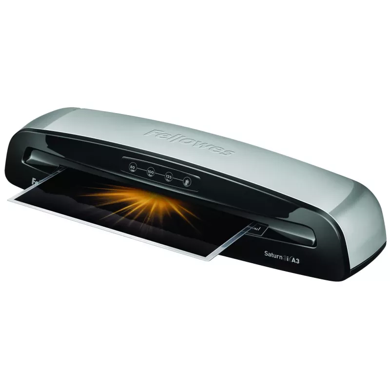 Fellowes Saturn 3i Kalt-/Heißlaminiergerät 300 mm/min Schwarz, Silber