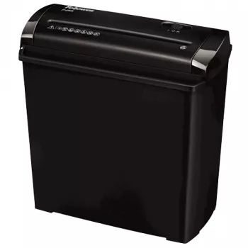 Fellowes P-25S Aktenvernichter Streifenschnitt 22 cm Schwarz, Grau