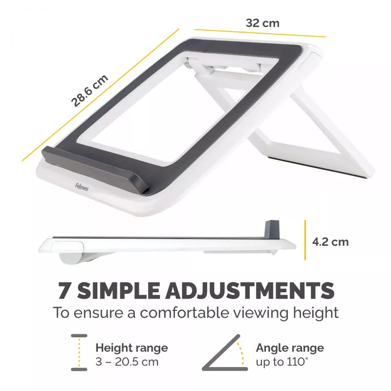 Laptop-Ständer Fellowes I-Spire Quick Lift Verstellbar