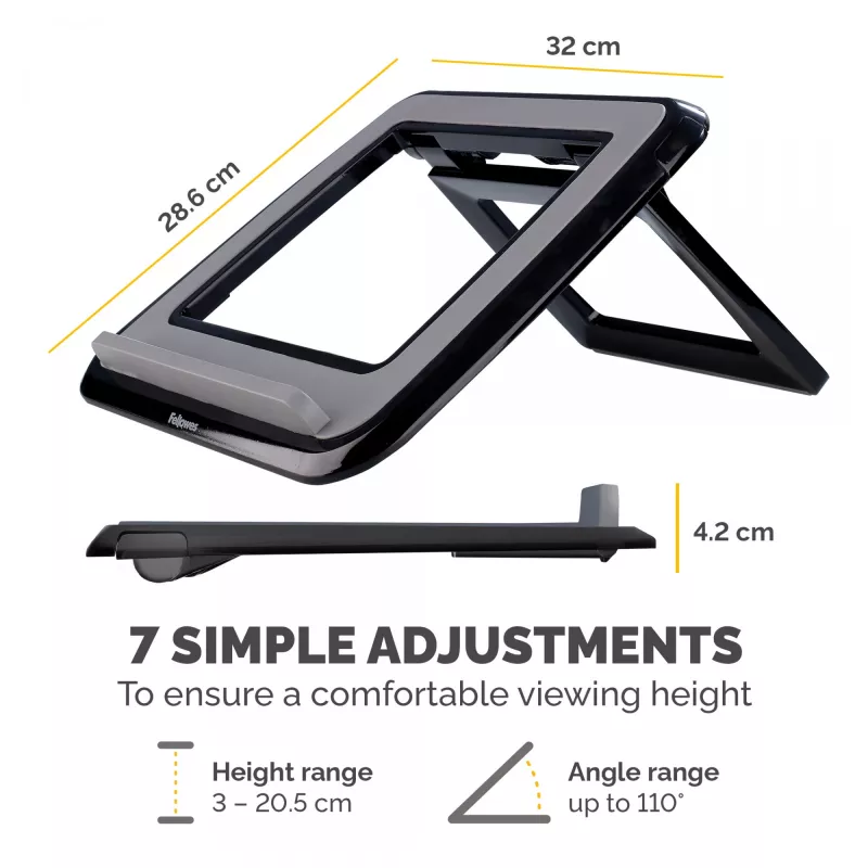 Laptop-Ständer Fellowes I-Spire Quick Lift verstellbar