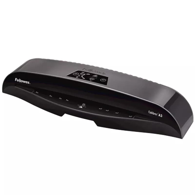 Fellowes Calibre A3 Laminiergerät – Schwarz, 32 cm, Kaltlaminiergerät, 1 Min., 500 mm/min, 12,5 cm, A3