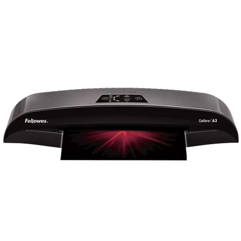 Fellowes Calibre A3 Laminiergerät – Schwarz, 32 cm, Kaltlaminiergerät, 1 Min., 500 mm/min, 12,5 cm, A3
