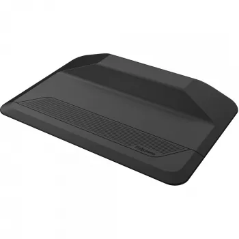 Fellowes Anti-Ermüdungs-Stehmatte – ActiveFusion Ergonomische Sitz-Steh-Schreibtischmatte für den Einsatz im Arbeits- oder Wohnumfeld – H8,9 x B95,5 x T61 cm – Schwarz