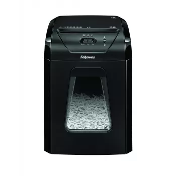 Fellowes Powershred 12C Aktenvernichter Kreuzschnitt 22,5 cm Schwarz