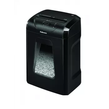 Fellowes Powershred 12C Aktenvernichter Kreuzschnitt 22,5 cm Schwarz