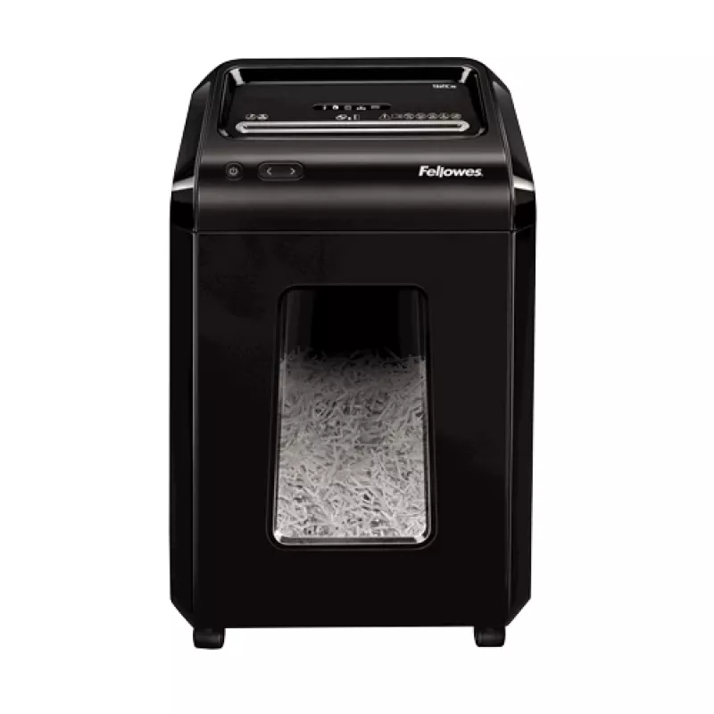 Fellowes Powershred 92Cs Aktenvernichter Streifenschnitt Schwarz