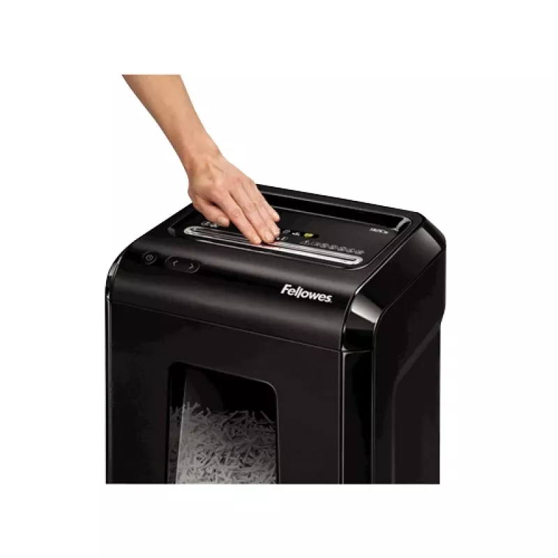 Fellowes Powershred 92Cs Aktenvernichter Streifenschnitt Schwarz