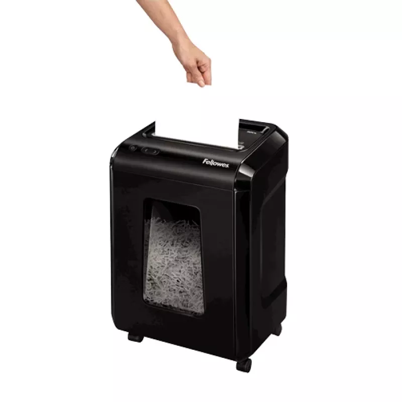 Fellowes Powershred 92Cs Aktenvernichter Streifenschnitt Schwarz