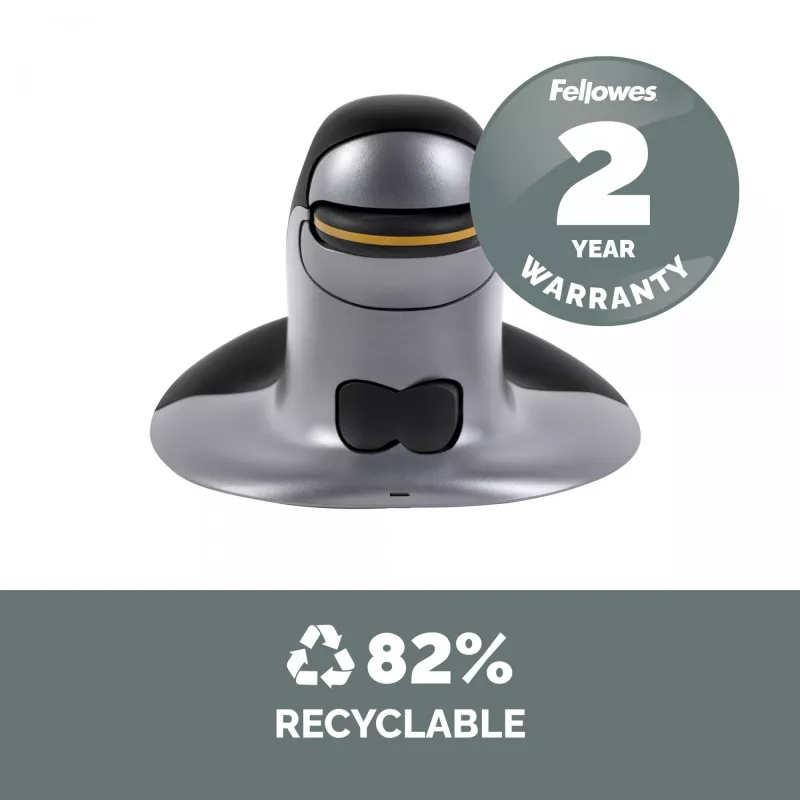 Fellowes 9894701 Maus Office Beidhändig RF Wireless Laser 1200 DPI