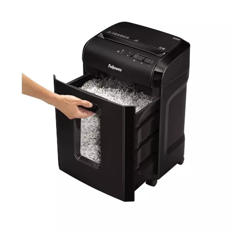 Fellowes Powershred 10M Aktenvernichter Micro-Cut Schwarz