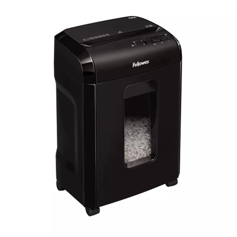 Fellowes Powershred 10M Aktenvernichter Micro-Cut Schwarz