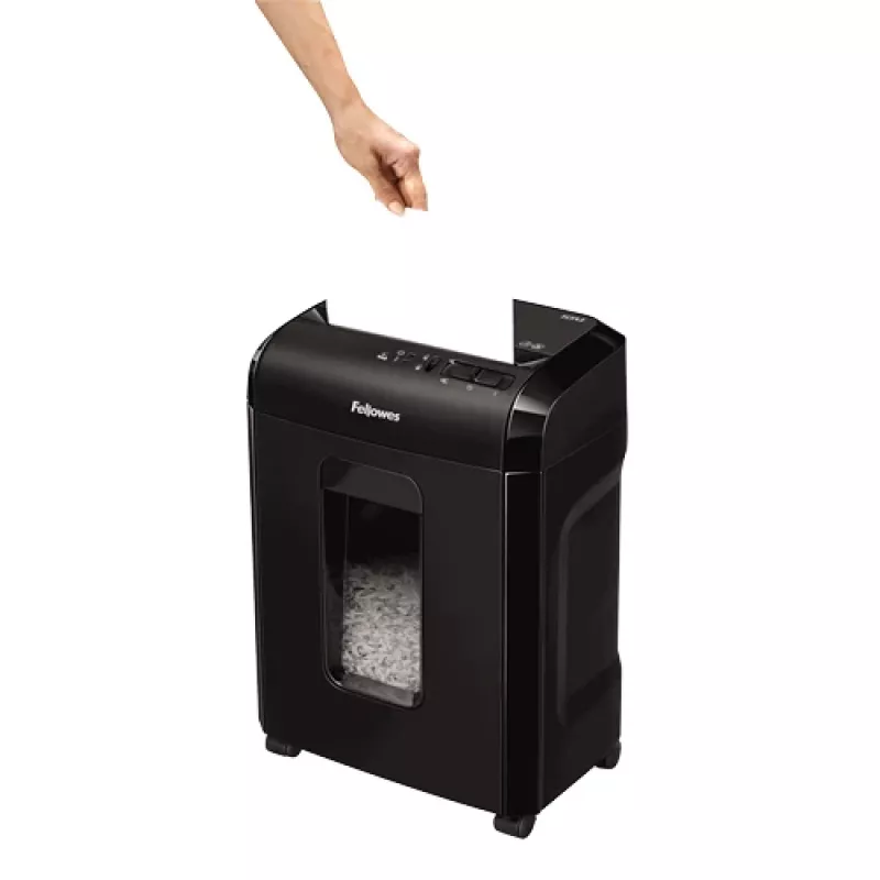 Fellowes Powershred 10M Aktenvernichter Micro-Cut Schwarz