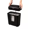 Fellowes Powershred 6M Aktenvernichter Mikroschnitt Schwarz