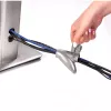 Fellowes CableZip Boden-Kabelflexschlauch Silber 1 Stück(e)
