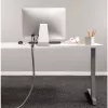 Fellowes CableZip Boden-Kabelflexschlauch Silber 1 Stück(e)
