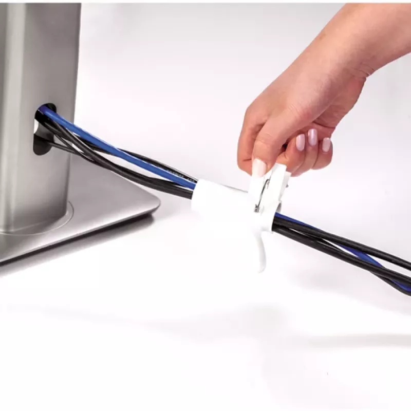 Fellowes CableZip Boden Kabelkanal Weiß 1 Stück