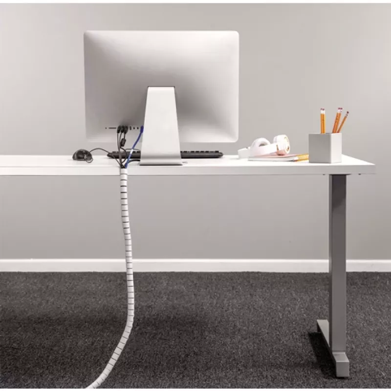 Fellowes CableZip Boden Kabelkanal Weiß 1 Stück