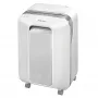 Fellowes Powershred LX201 Mikroschnitt-Aktenvernichter weiß, Mikroschnitt, 23 cm, 2 x 12 mm, 22 L, Touch, 4 Räder
