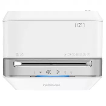 Fellowes LX Series Powershred LX21 Aktenvernichter Mikroschnitt Grau, Weiß