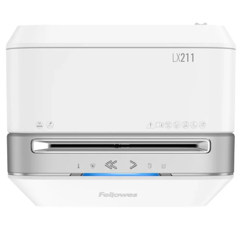 Fellowes LX Series Powershred LX21 Aktenvernichter Mikroschnitt Grau, Weiß