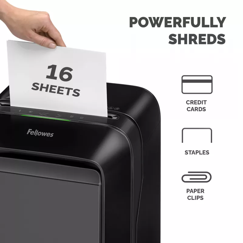 Fellowes LX Series Powershred LX210 Aktenvernichter Schwarz