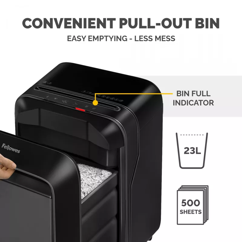 Fellowes LX Series Powershred LX210 Aktenvernichter Schwarz