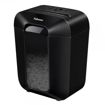 Fellowes Powershred LX45 Aktenvernichter Kreuzschnitt Schwarz