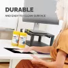 Fellowes Earth Series Mauspad - Schwarz, Schwarz, Einfarbig, Rutschfeste Unterlage