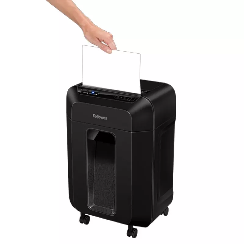 Fellowes AutoMax 90M Aktenvernichter Mikroschnitt Schwarz