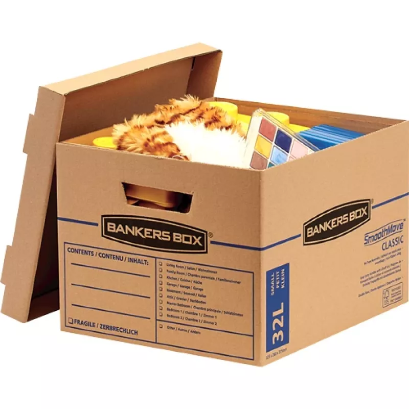 Fellowes 6203701 Aufbewahrungsbox Rechteckig Karton Natur