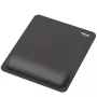 Fellowes Breyta Mausmatte mit Handgelenkstütze Mauspad Handgelenkauflage mit antibakteriellem Schutz Ergonomische Mausmatte Schwarz