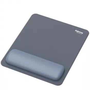 Fellowes Breyta Mauspad-Handballenauflage Mauspad-Handballenstütze mit antibakteriellem Schutz Ergonomisches Mauspad Marine