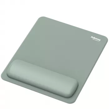 Fellowes Breyta Mauspad-Handgelenkstütze Mauspad-Handgelenkauflage mit antibakteriellem Schutz ergonomisches Mauspad Salbei