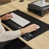 Fellowes Handballenauflage Breyta Palm Rest mit antibakteriellem Schutz ergonomische Handgelenkstütze Schwarz