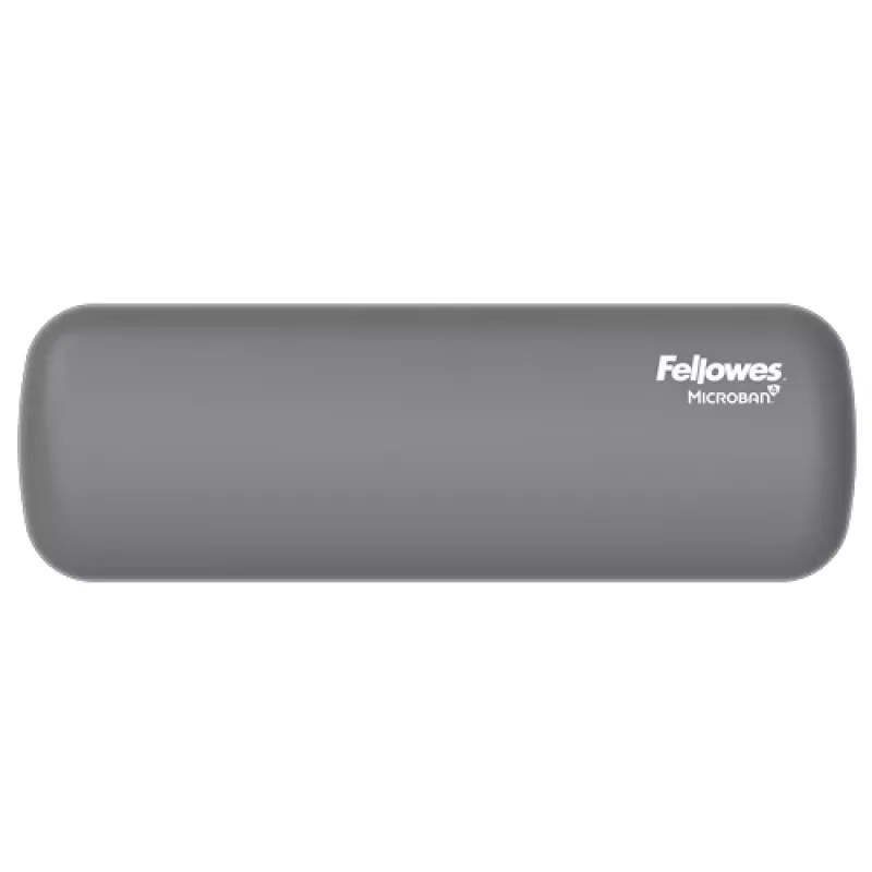 Fellowes Handgelenkauflage Breyta Palm Rest mit antibakteriellem Schutz ergonomische Handgelenkstütze Grau