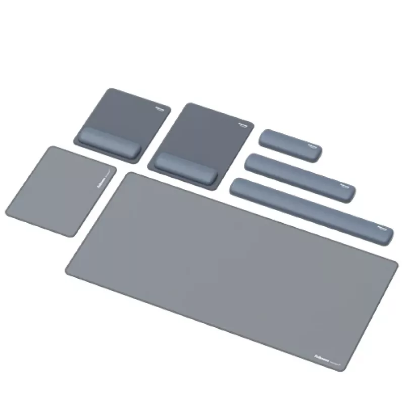Fellowes Handgelenkauflage Breyta Handballenauflage mit antibakteriellem Schutz Ergonomische Handgelenkstütze Marine