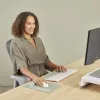 Fellowes Handgelenkauflage Breyta Palm Rest mit antibakteriellem Schutz Ergonomische Handgelenkstütze Sage