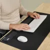 Fellowes Tastatur Wrist Rest Breyta Tastatur-Handballenauflage mit antibakteriellem Schutz Ergonomische Handballenauflage Schwarz