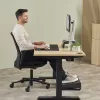 Fellowes Tastatur Wrist Rest Breyta Tastatur-Handballenauflage mit antibakteriellem Schutz Ergonomische Handballenauflage Schwarz
